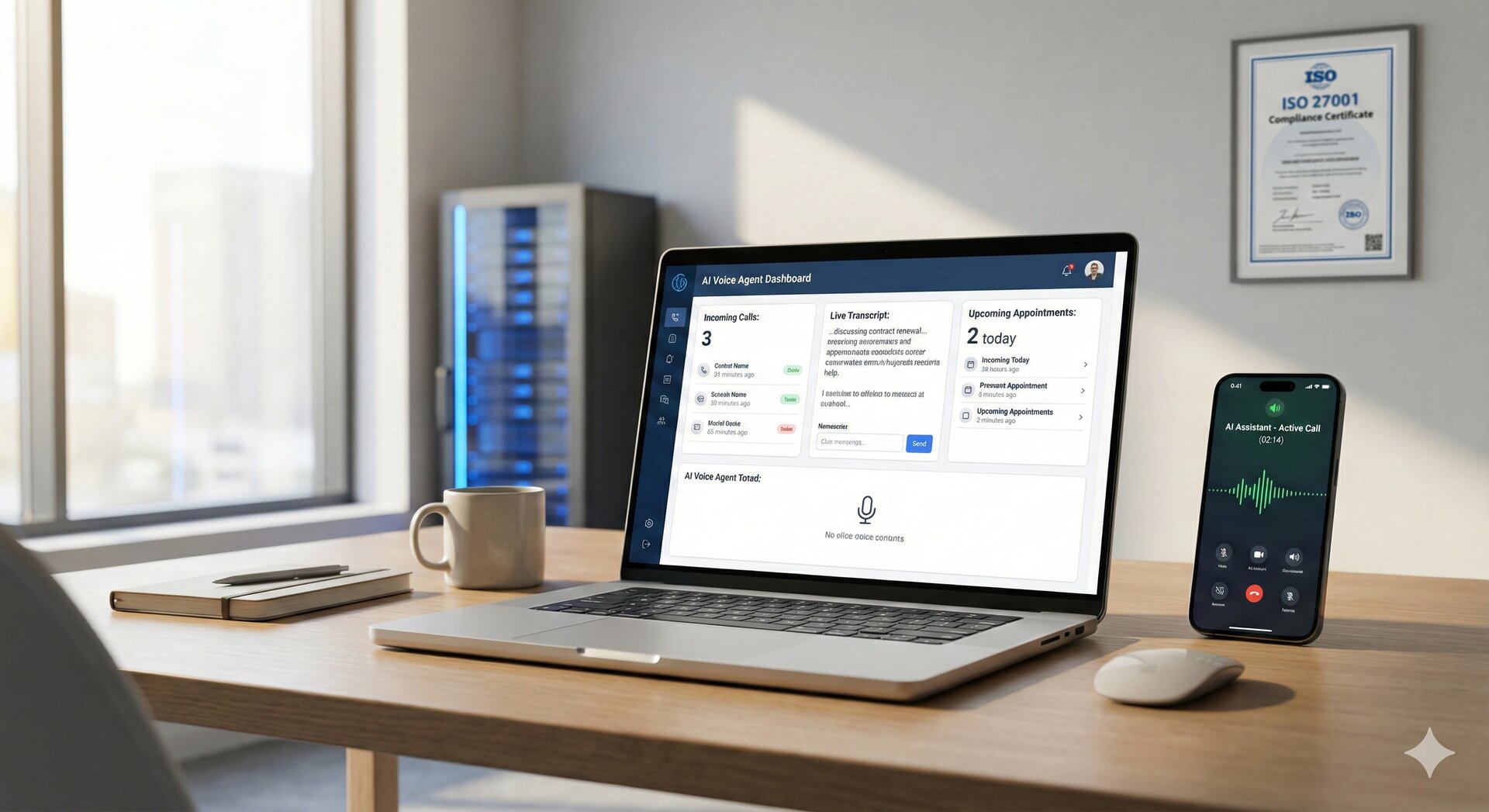 AI Voice Agent Dashboard